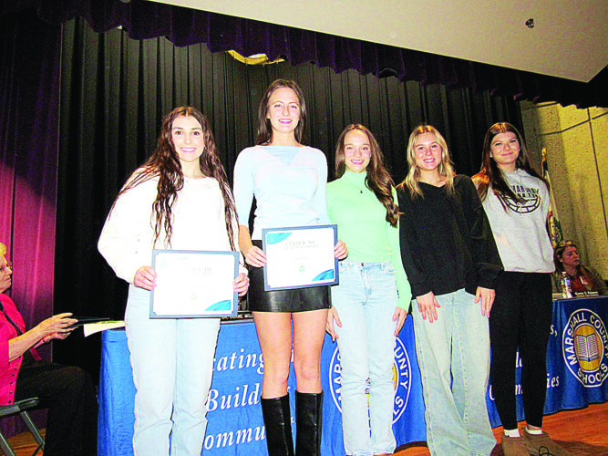 Marshall BOE Recognizes Student-Athletes’ Achievements